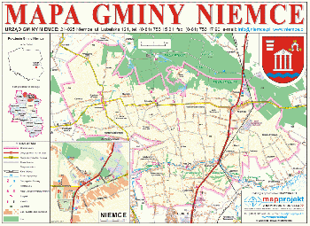 Mapa Gminy Niemce